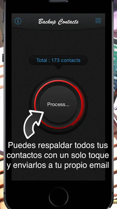 Backup Contactos screenshot 4 of 5