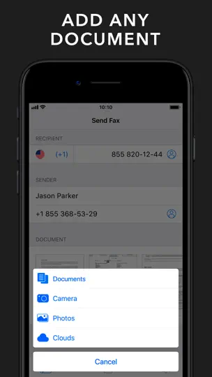 FAX From IPhone & IPad App iPhone Ekran Görüntüsü 3