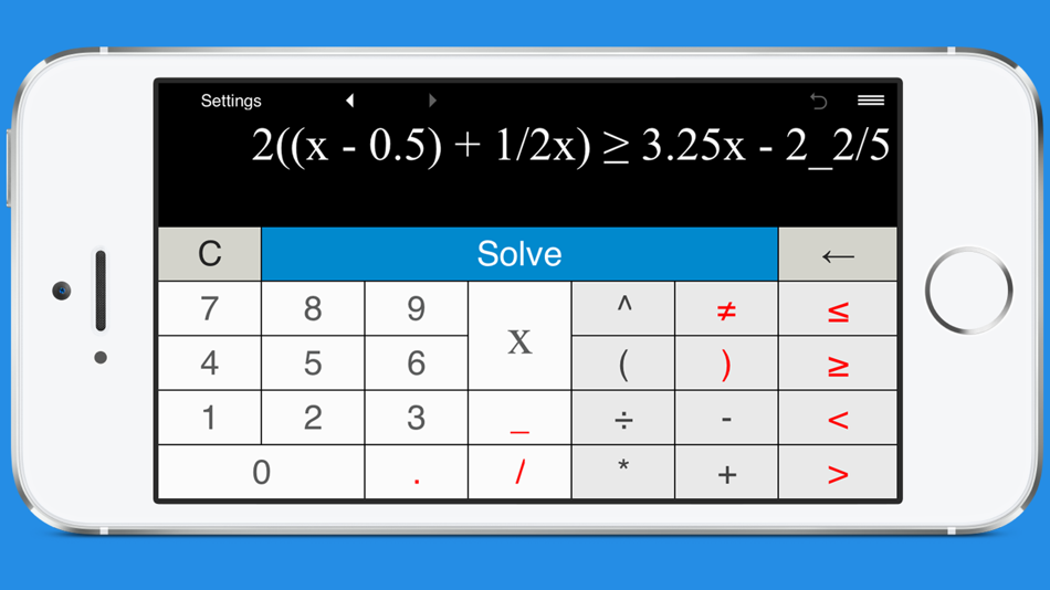 #5. Inequality Calculator (iOS) By: Intemodino Group s.r.o.