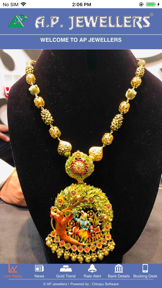 A P Jewellers screenshot