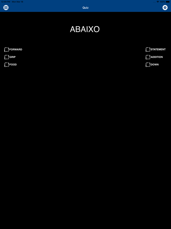 Screenshot #6 pour Aluno: Portuguese Flashcards