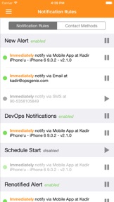 Opsgenie for BlackBerry screenshot