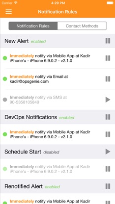 Opsgenie for BlackBerry screenshot 4