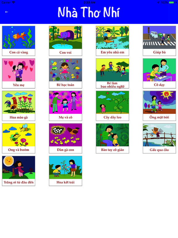 Screenshot #6 pour Bé yêu văn học