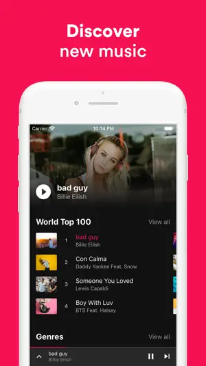 Music Player ‣ screenshot 1
