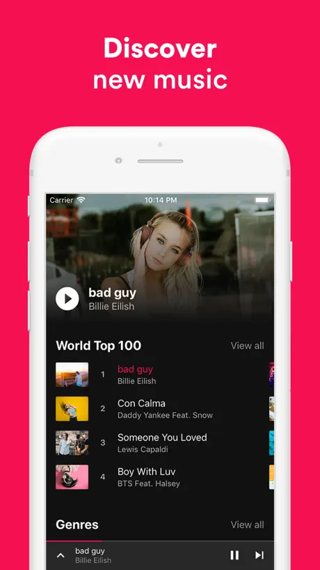 Music Player ‣