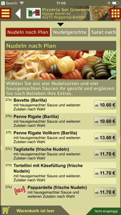 Screenshot #2 pour Pizzeria bei Giovanni