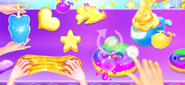 DIY Slime Maker Glitter Game by Tik Tok