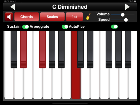 Screenshot #2 for Piano Chords & Scales