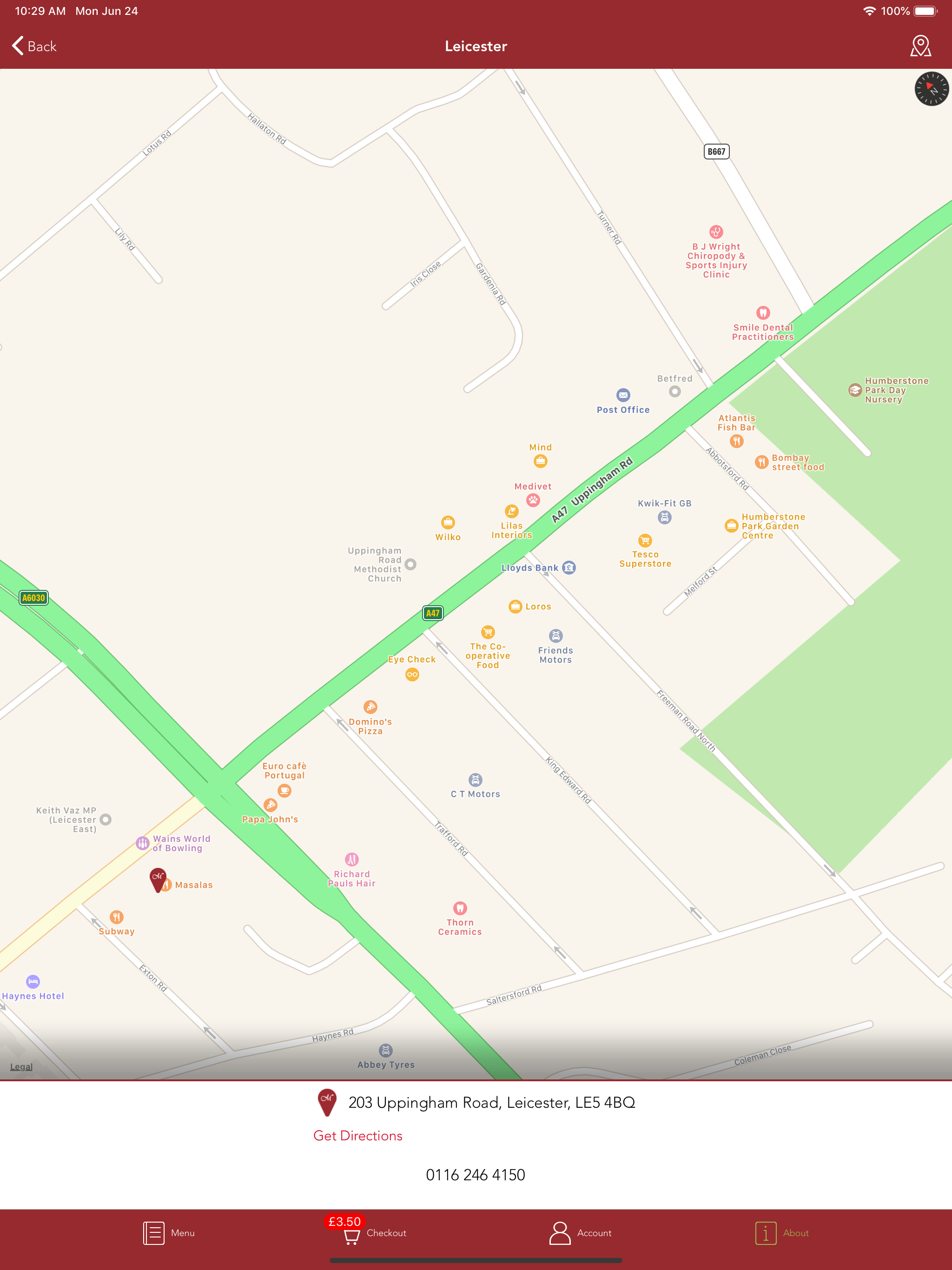 Masalas Leicester screenshot 8