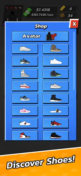 Game screenshot Sneaker Clicker 2 apk