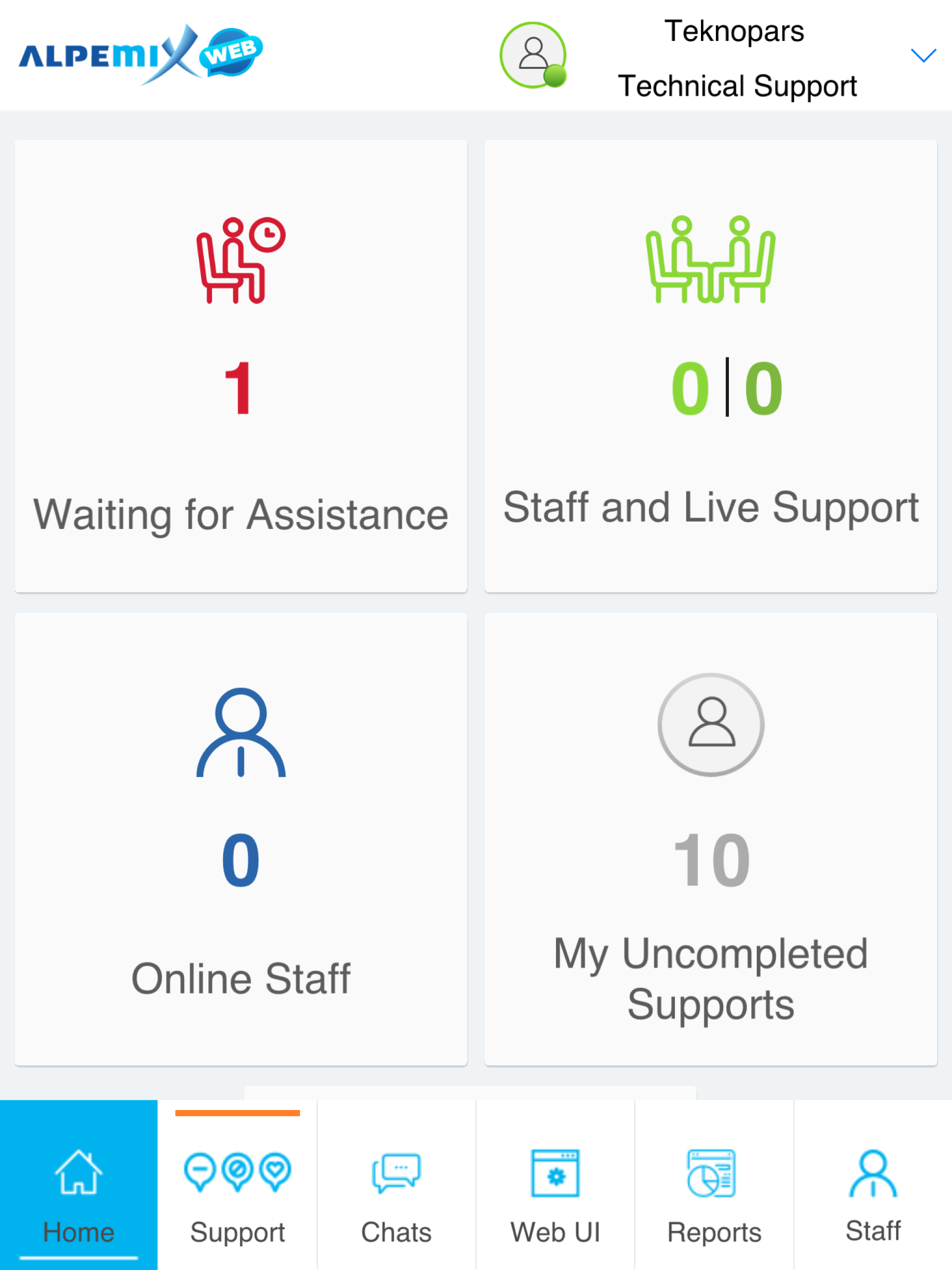 Live chat support - alpemixWeb screenshot 10