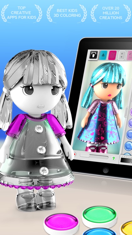 ColorMinis Kids-Color by Shape screenshot-0