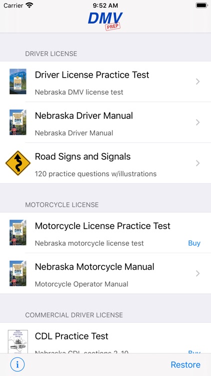 Nebraska DMV Test Prep