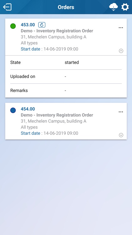 Planon Inventory App