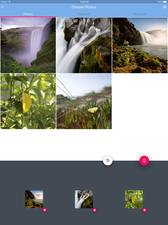 Screenshot #6 pour Fastergram HD Slideshow Maker