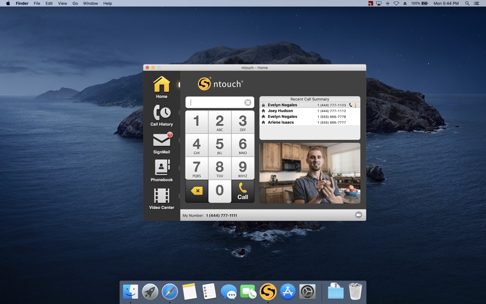 #1. ntouch (macOS) 由: Sorenson Communications, Inc.