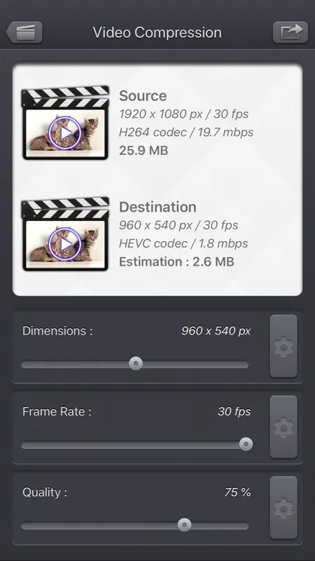 Video Compressor - HD screenshot 1 of 10