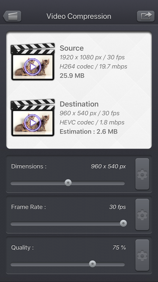 Video Compressor - HD - 5.6 - (iOS)