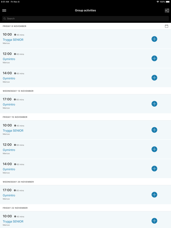 Screenshot #4 pour TryggaFitness