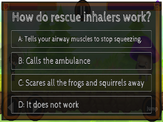 Screenshot #5 pour ASTHMAXcel Adventures