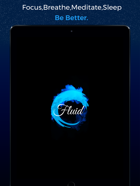 Fluid - Relax Meditate Sleep iPad screenshot 5 - Health & Fitness app