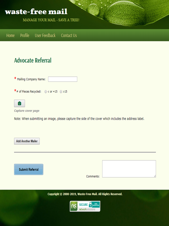 Screenshot #6 pour Waste-Free Mail