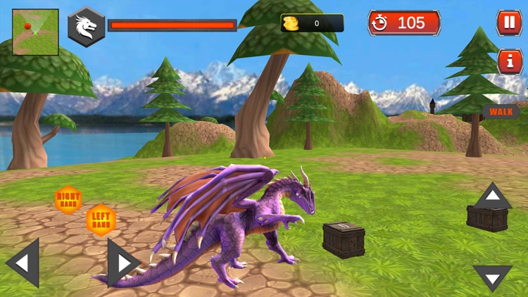 Village Dragon Combat