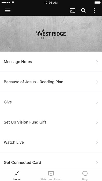 West Ridge Church Screenshot