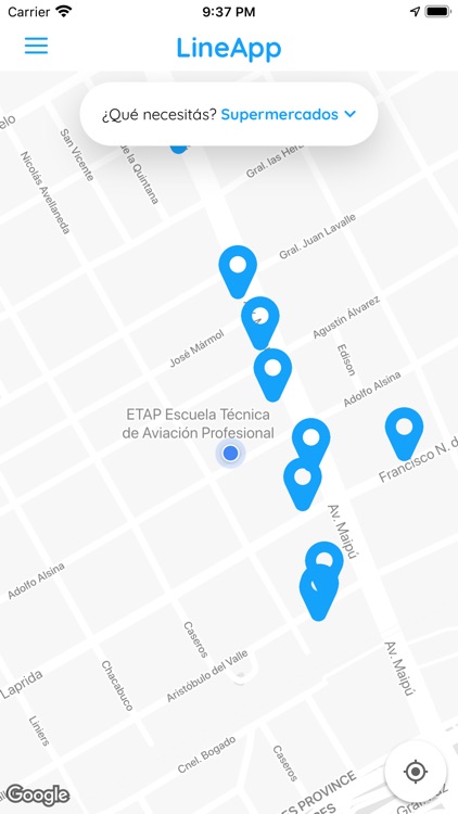 LineApp - Tu salida más segura