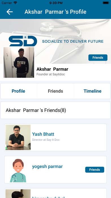 Say IT Doc iPhone screenshot 5 - Social Networking app