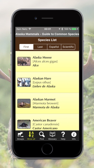 Alaska Mammals Screenshot