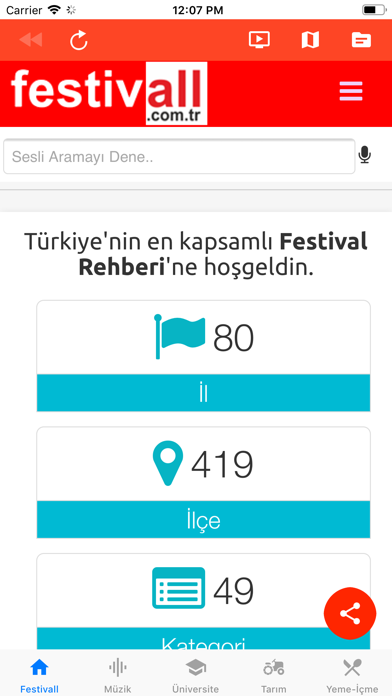 Screenshot #1 pour Festivall