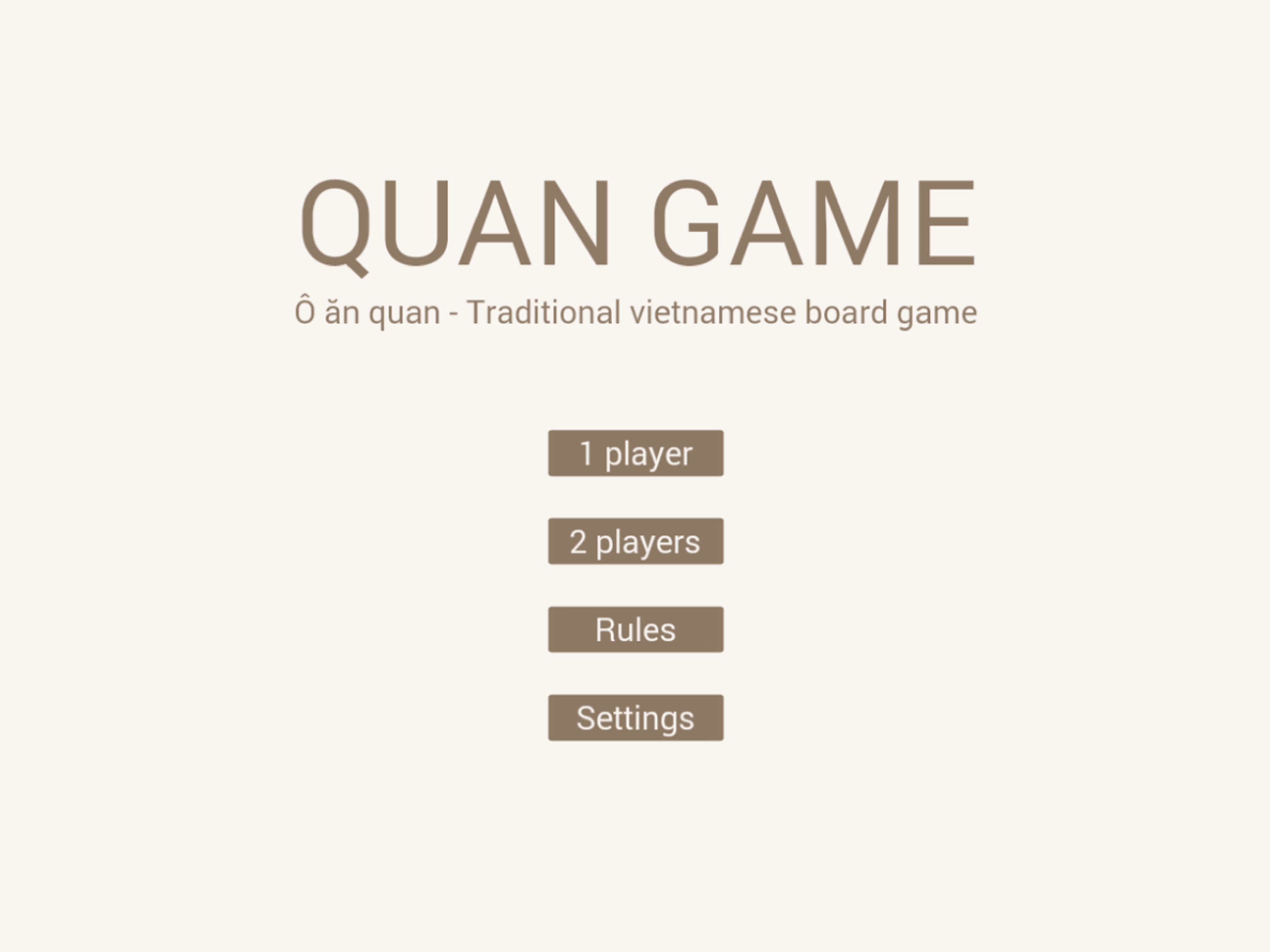 Quangame : Vietnamese game