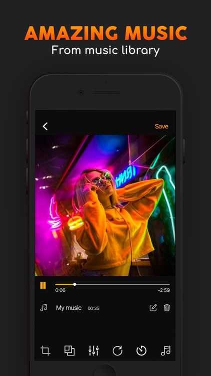 Resize video: Edit, Crop video