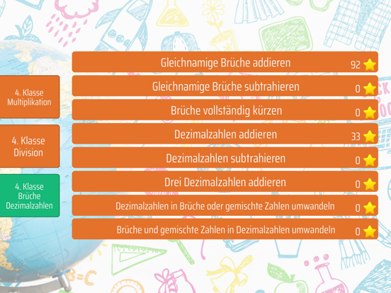 Mathe 4. Klasse iPad screenshot