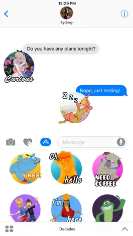 Game screenshot Disney Stickers: Decades apk