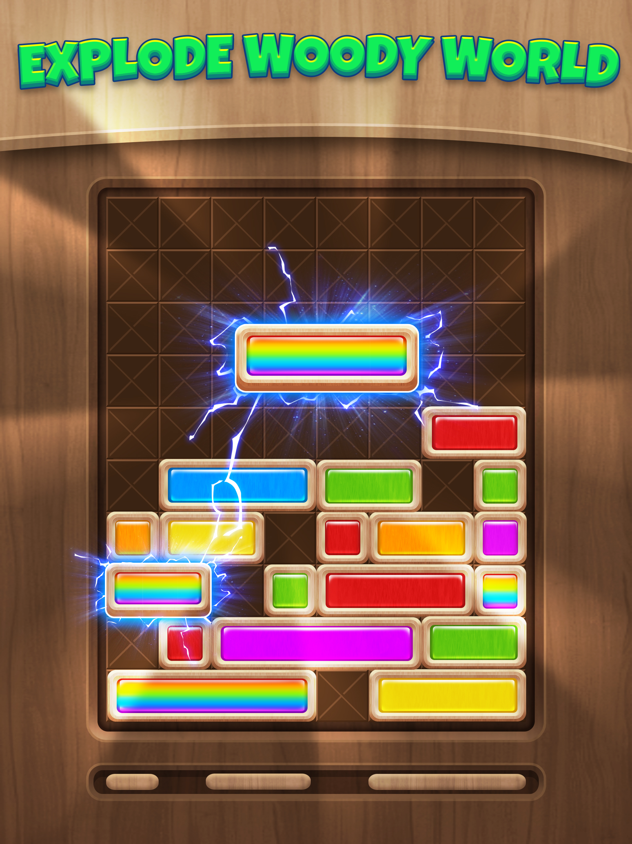 Slide Block Woody Puzzle