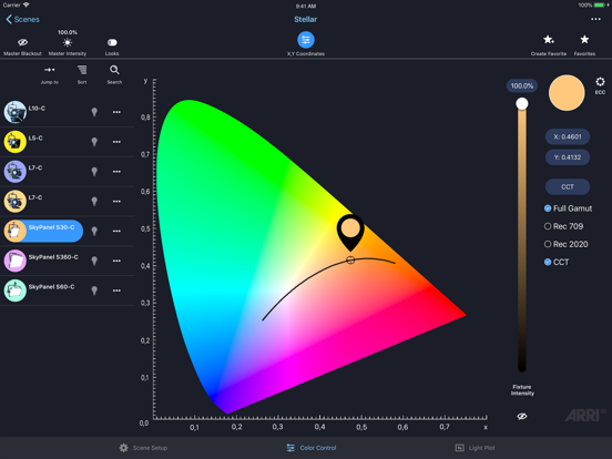 Stellar by ARRI iPad app afbeelding 4