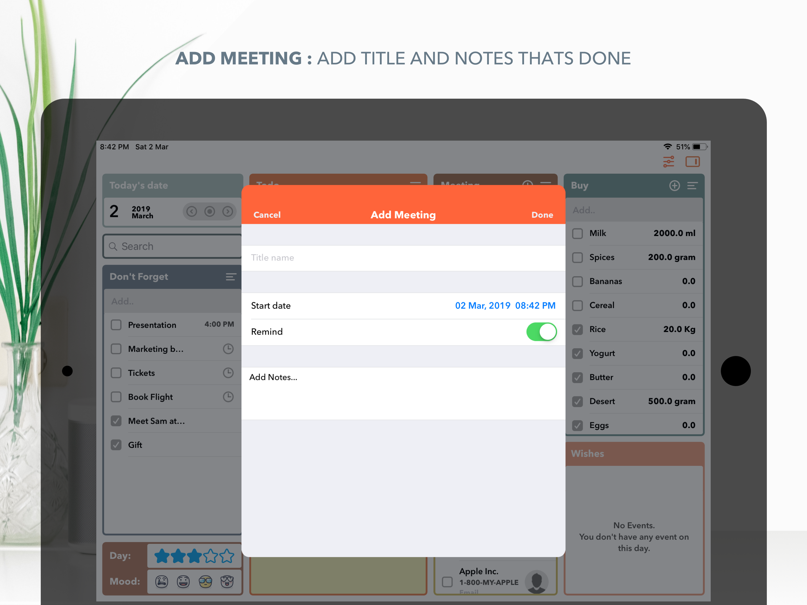 Day Plan - Pocket Edition screenshot 9