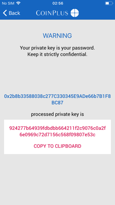 COINPLUS Screenshot