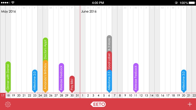 Eeto Calendar