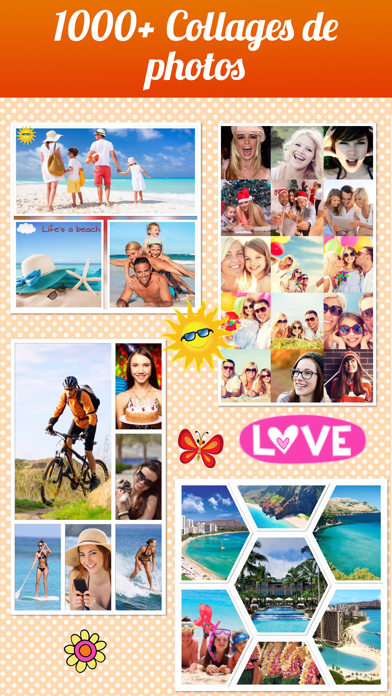 Screenshot #1 pour Photo Collage Montage Cadres