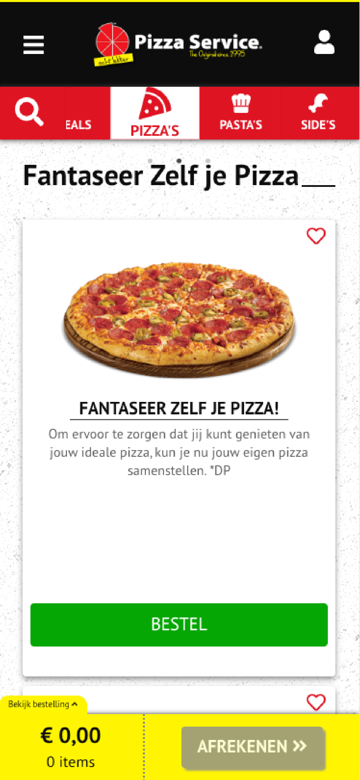 Pizza Service Belgium screenshot 4