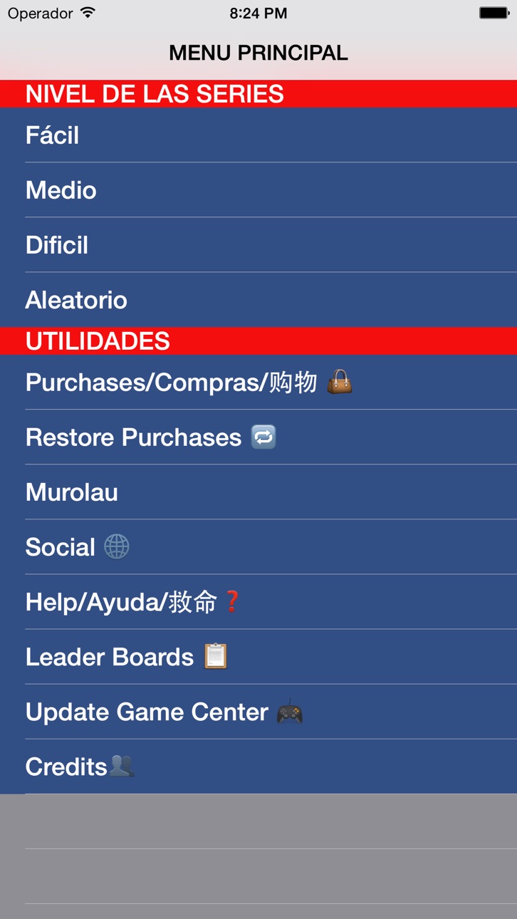 iPhone screenshot