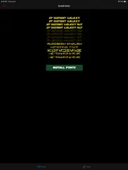 fonts for star wars theme ipad images 1