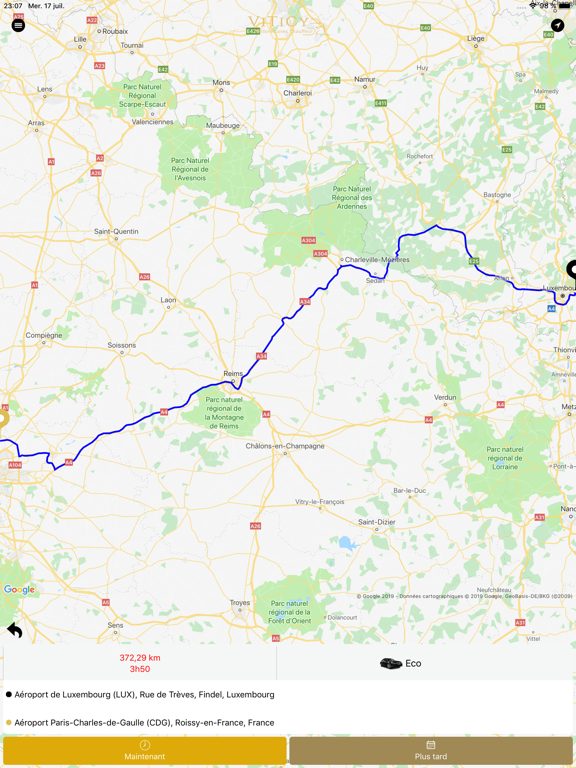 Screenshot #6 pour VITICY Chauffeur Privé VTC
