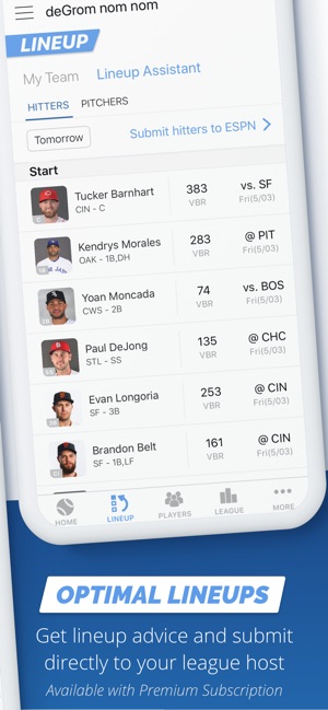 Fantasy Baseball My Playbook(圖6)-速報App