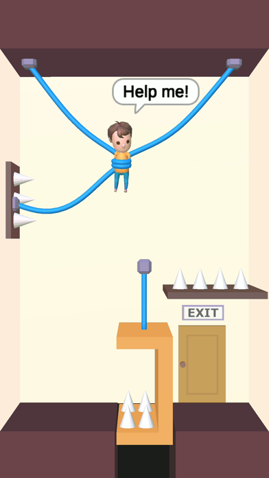 screenshot of Rescue Cut - Rope Puzzle 3
