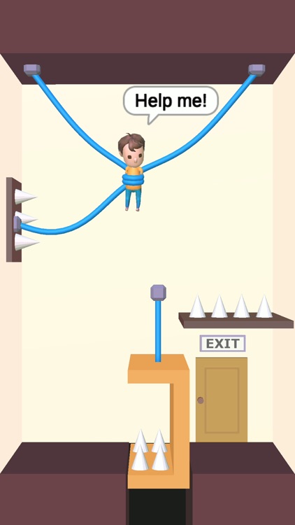 Rescue Cut - Rope Puzzle